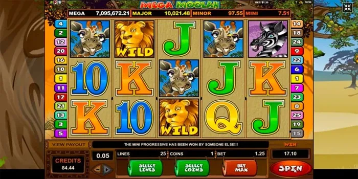 Fitur Bonus Slot Mega Moolah